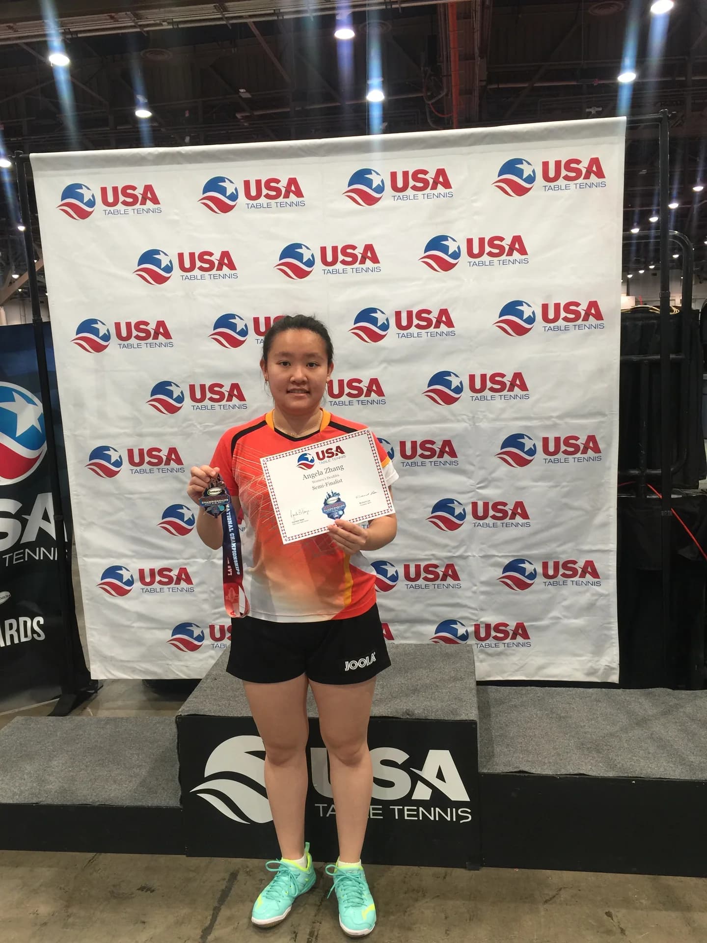 Angela Zhang, table tennis coach